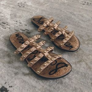 Sam Edelman Glenn studded slide sandal 9